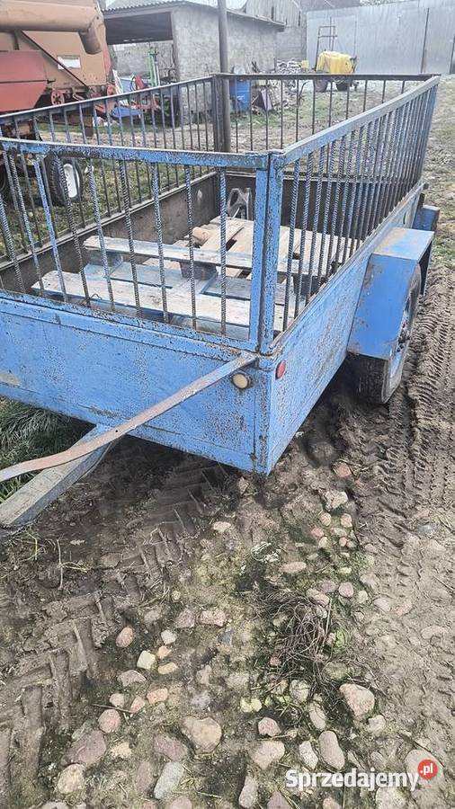 Jednoosiowa przyczepa rolnicza wielkopolskie Kłecko sprzedam