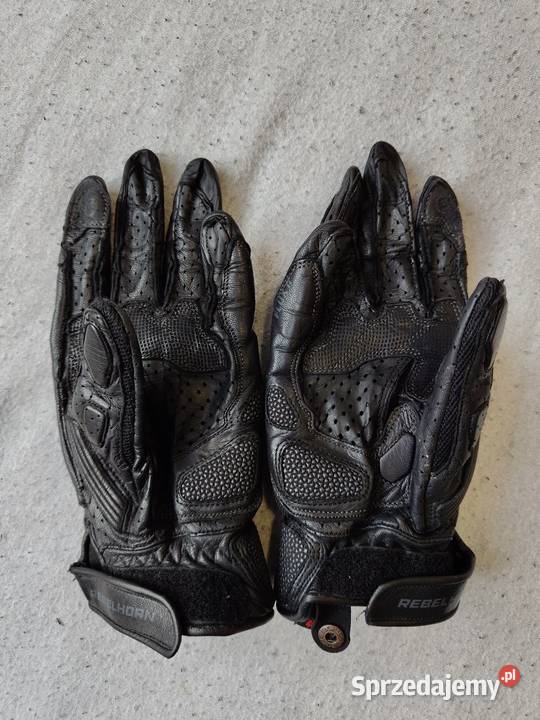 Rękawice motocyklowe Rebelhorn Flux II Black Bogumiłów