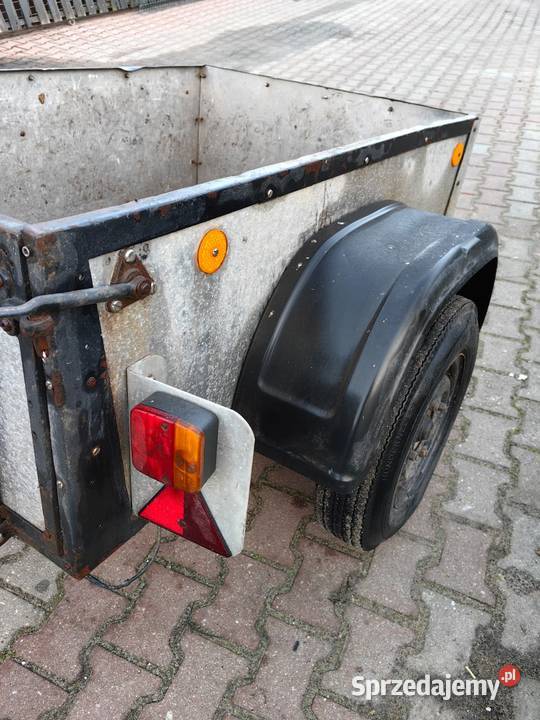 Przyczepka przyczepa samochodowa lekka mała Do samochodów osobowych Zielona Góra