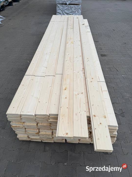 Deska elewacyjna drewniana świerkowa KL C Prusice