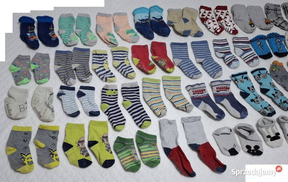 Skarpety dziecięce chłopięce mix 48 lat 40 par