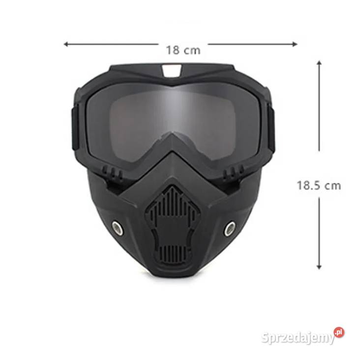 Maska na motocykl quad narty Bełchatów sprzedam