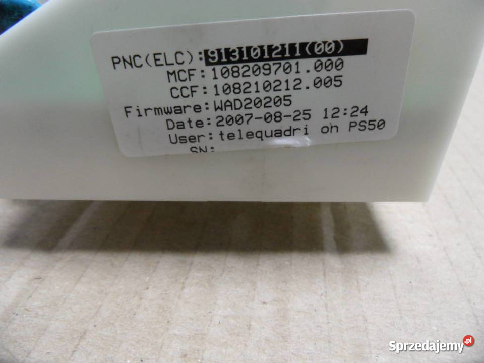 programator pralki electrolux EWt91020w Radlin