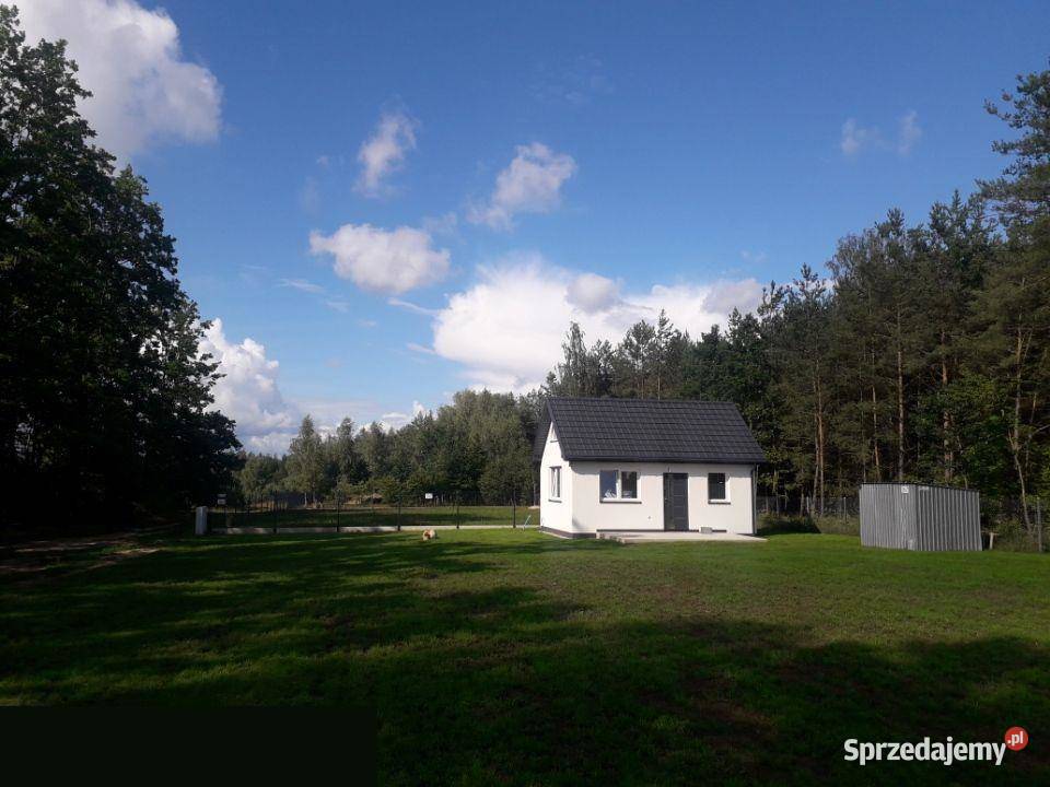Działka budowlana 1200 m z nowym domem