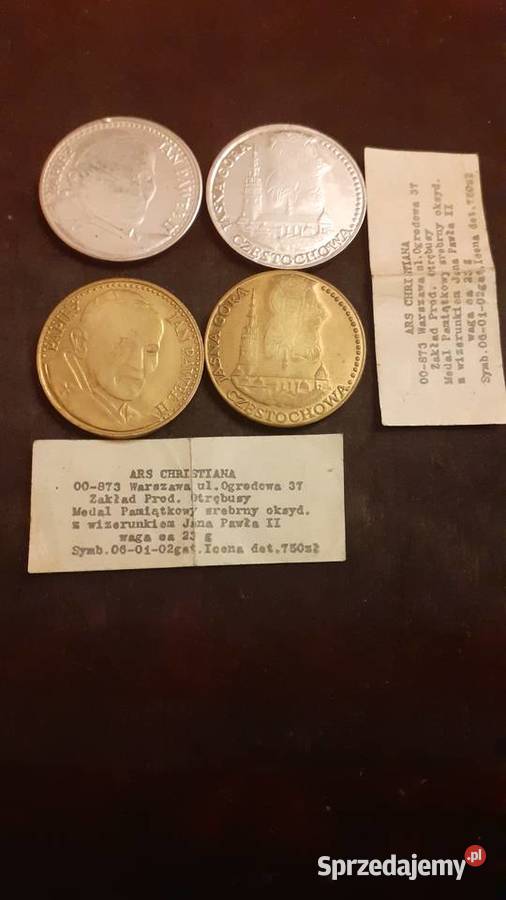 Medal pamiątkowy JPII zachodniopomorskie