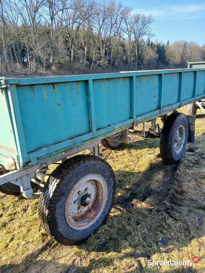 Przyczepa wywrotka Przyczepy rolnicze Łobżenica sprzedam