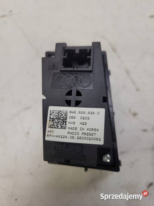 PANEL STEROWANIA MMI AUDI A4 B9 A5 8W 8W2919616C Przystajń