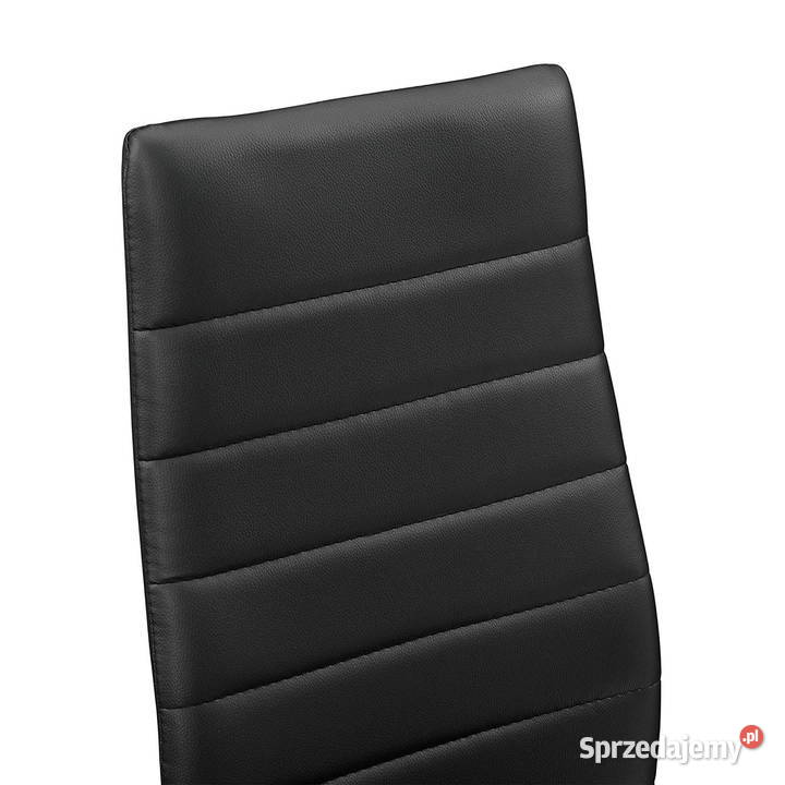 Zestaw 4 Czarnych Krzeseł Fado Wysyłka 24H Meble Tarchały Małe