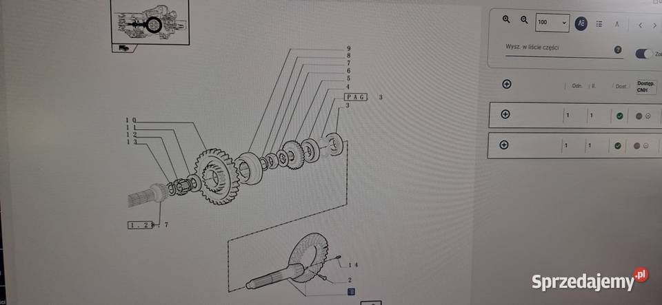 Koło z wałkiem atakującym Newholland 87385863 Białystok