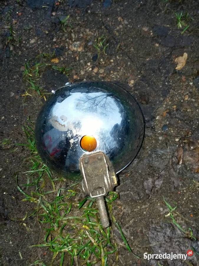 Czechosłowacka samochodowa zabytkowa lampa chrom sprzedam