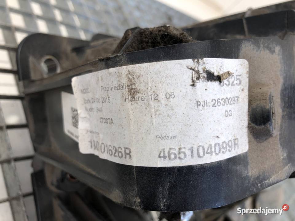 PEDAŁY RENAULT MASTER III 465104099R 23 163
