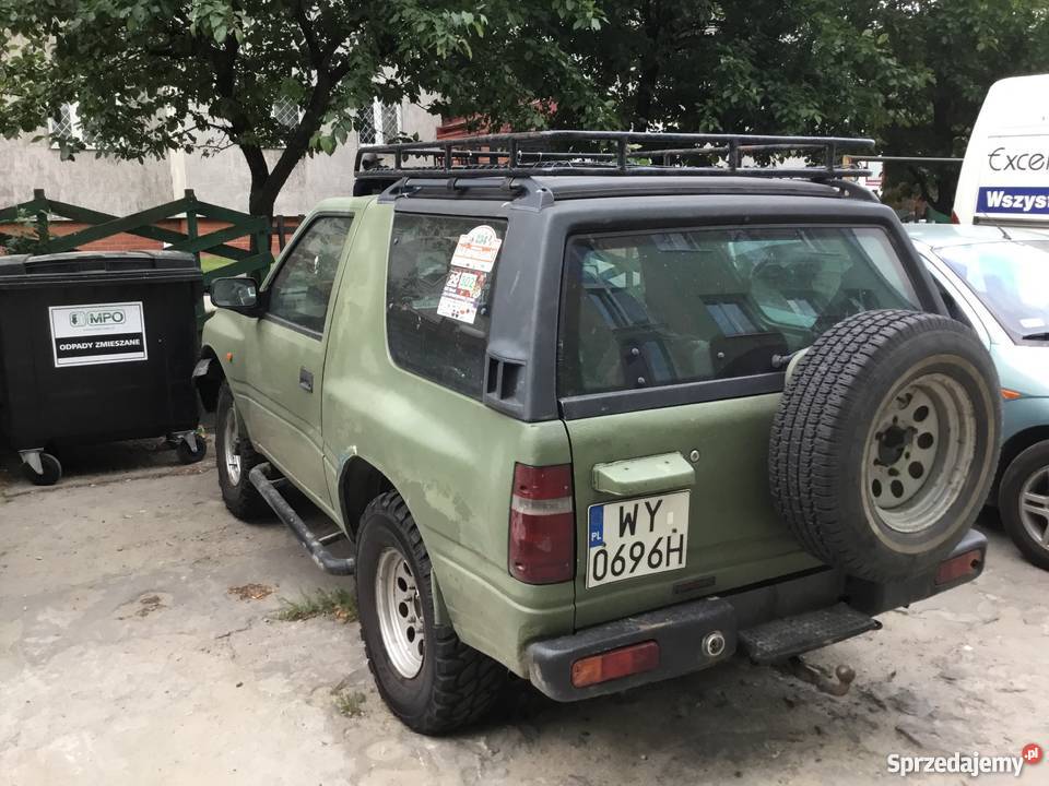 Opel Frontera 20 8V BenzGaz Lekko Uszkodzony Warszawa