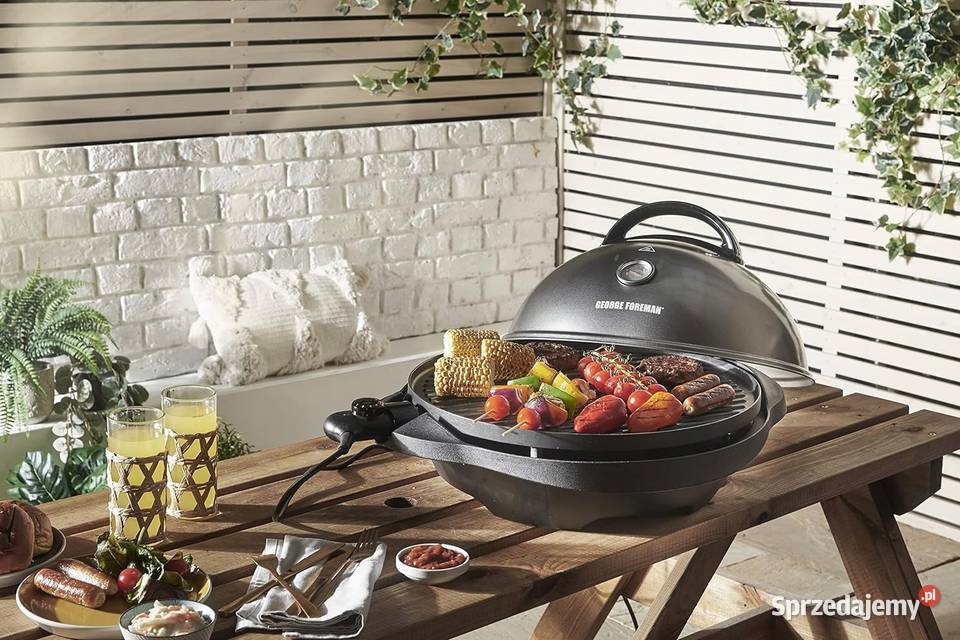 Grill elektryczny redukujący ilość tłuszczu z