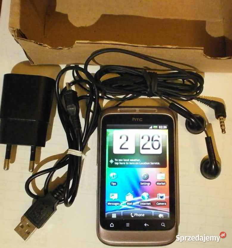 Smartfon HTC Wildfire S A510e 512 MB 512 MB 3G