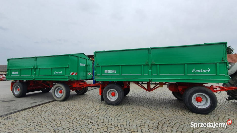 rolnicze Krone KRONE DK225 16 Przyczepa Krone Krone Głogówek