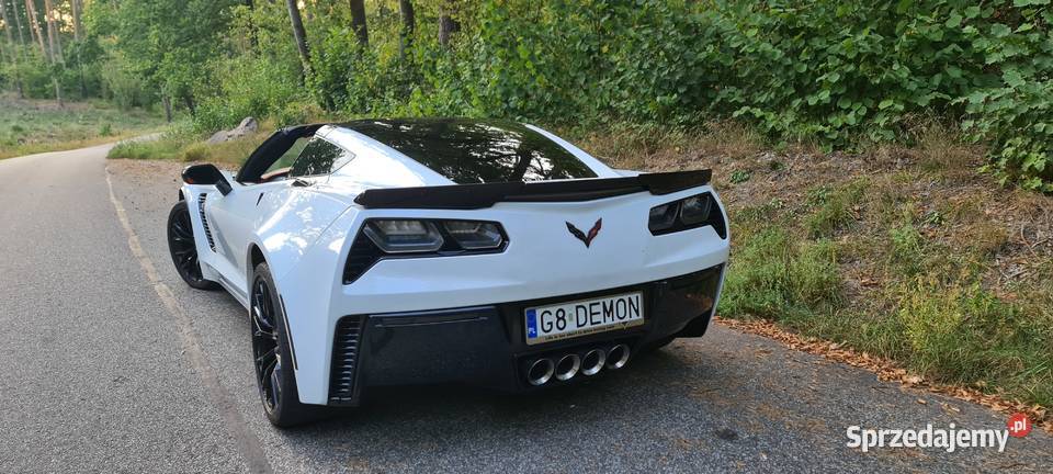 Chevrolet Corvette Z06 2LZ 62 V8 Targa 68900km Starogard Gdański