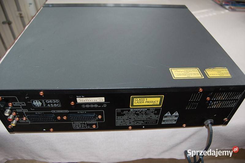 LASER DISC PIONEER CLD 1700 Legnica
