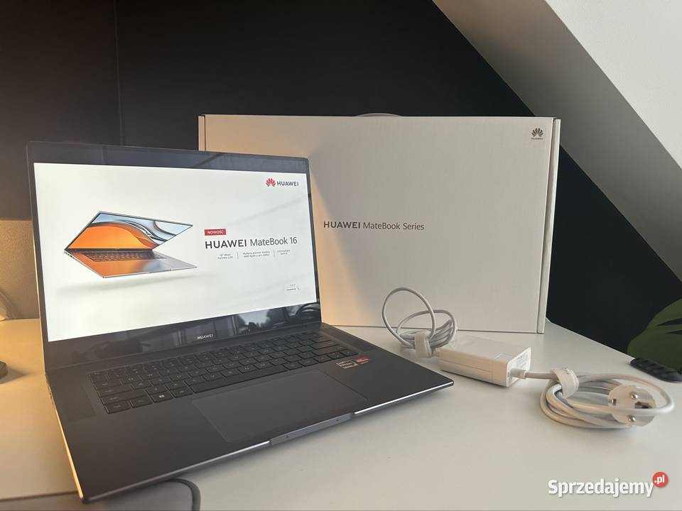 Laptop Windows 11 Huawei Matebook 16 R5 5600H Poznań