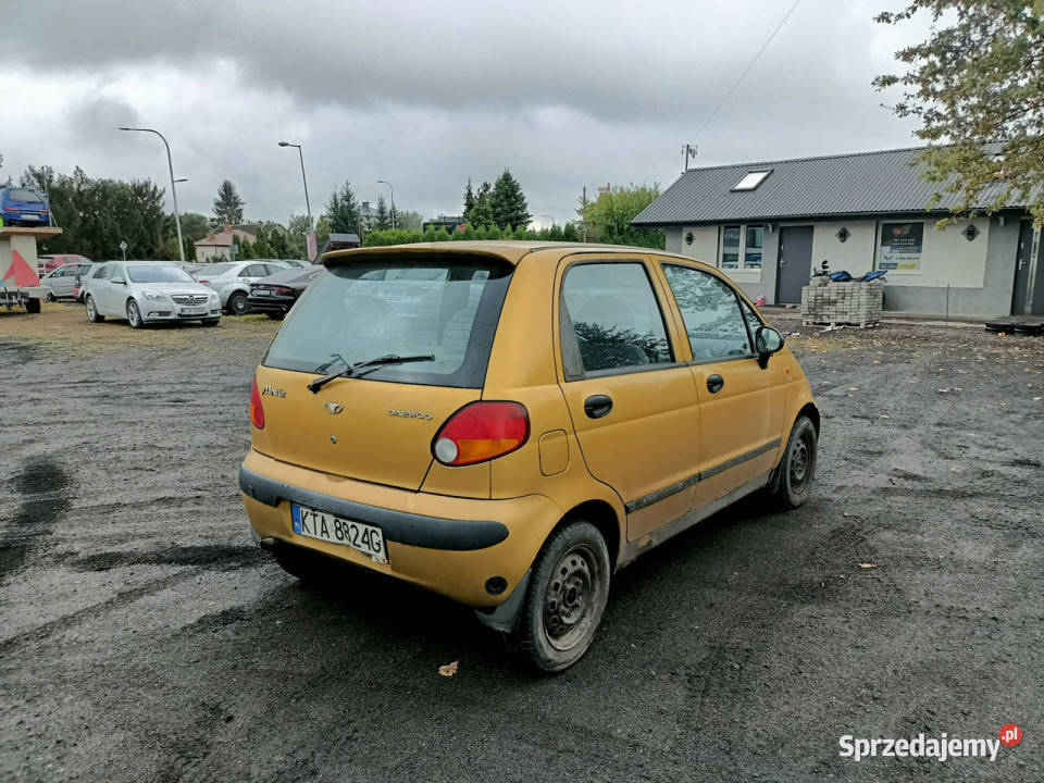 Daewoo Matiz Daewoo Matiz 800LPG 00r Tarnów sprzedam