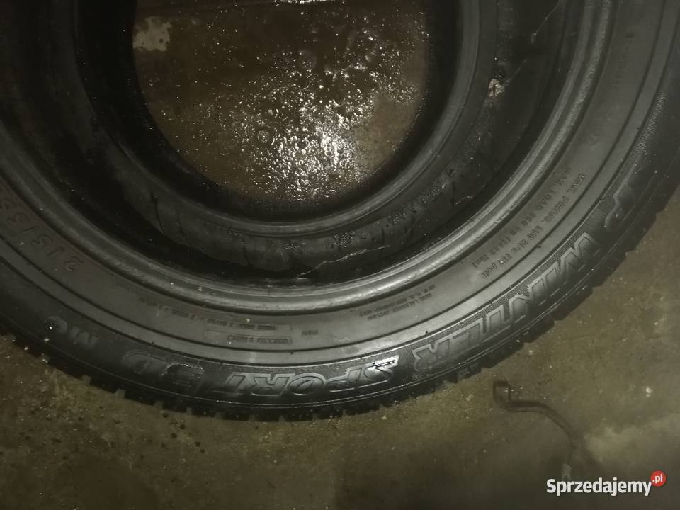DUNLOP SP WINTER SPORT 3D MO 21555 R16 MS dolnośląskie Zbaków Górny sprzedam