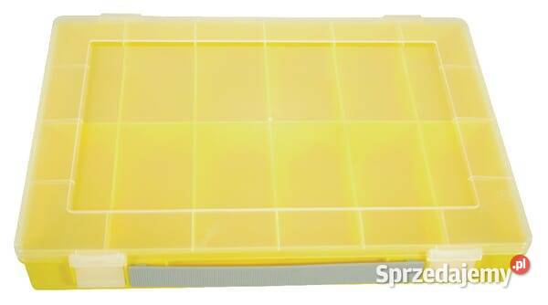 Kasetka asortymentowa 335x225x55 mm żółta Kamionna