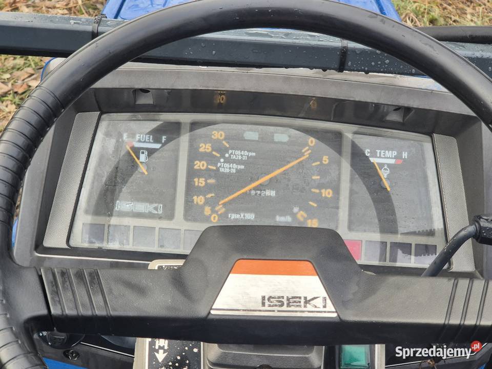 Traktorek ISEKI TA207D 20 44 Wspomaganie Małuszyn
