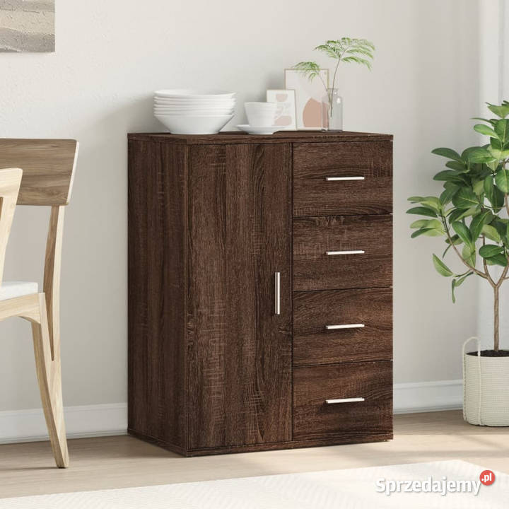 Szafka brązowy dąb 59x39x80 materiał mazowieckie Warszawa