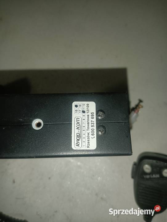 Radio CB YOSAN PRO120 AMFM RFGAIN CB radia Skarszewy