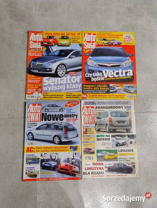 Gazetyczasopisma AutoŚwiatMotoryzacja 100 9805r Kraków