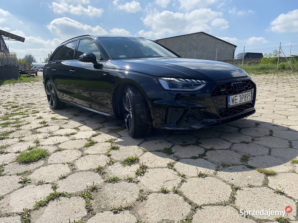 Audi A4 S line black edition 20 benzyna 265 Łomża