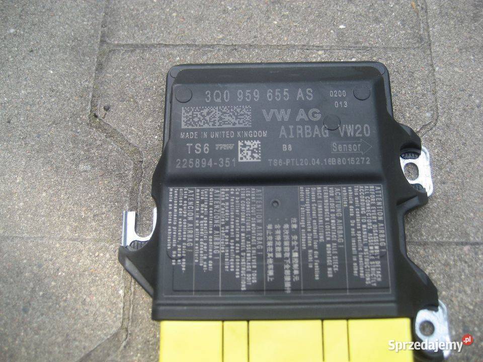 skoda octavia iii 3 12 moduł sterownik poduszek wielkopolskie