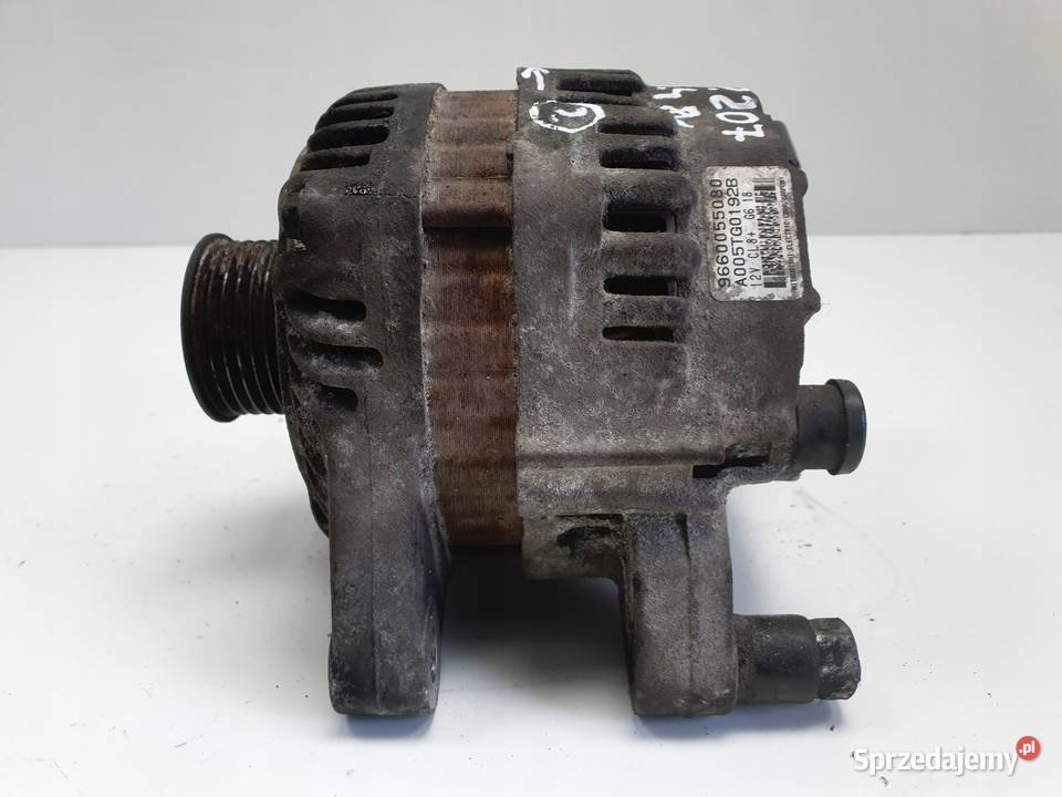ALTERNATOR Peugeot 207 14 8V 9660055080 osobowe Chełm