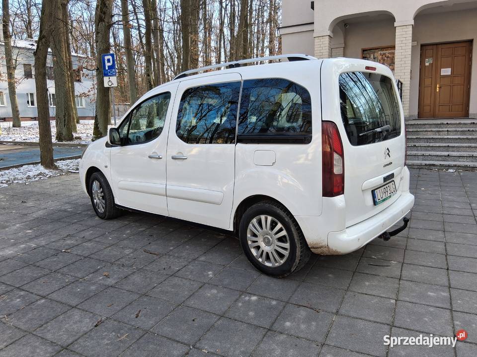 Citroen Berlingo Lit2013r 16HDI 5OsobowyZarej 92KM Citroën lubelskie Poniatowa