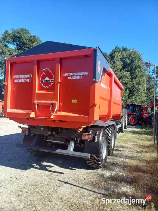 Przyczepa skorupowa URSUS D 914 14 ton PRONAR mazowieckie
