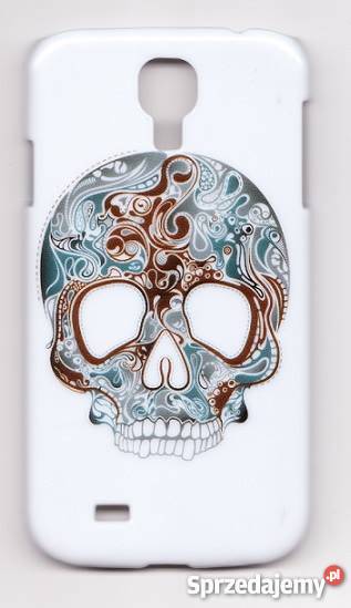 Samsung Galaxy S4 case etui obudowa wzór czaszka skull