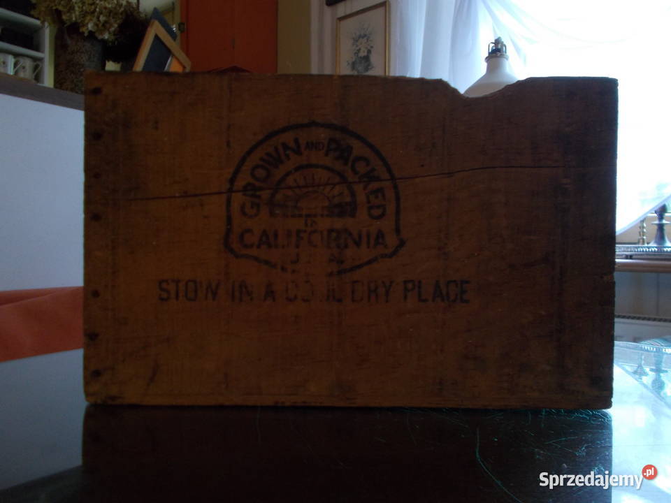 Stara Skrzynka zza OceanuLite DrewnoOryginalny zachodniopomorskie Szczecin