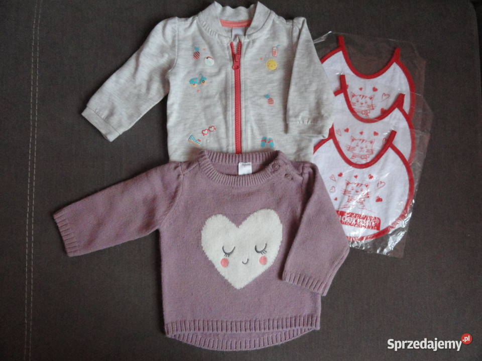 Sweterek bluza 62 dziewczęcy Rozmiar 62