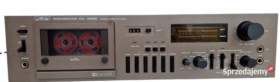 Magnetofon Metz MecaSound CX4962 Stereo Cassette
