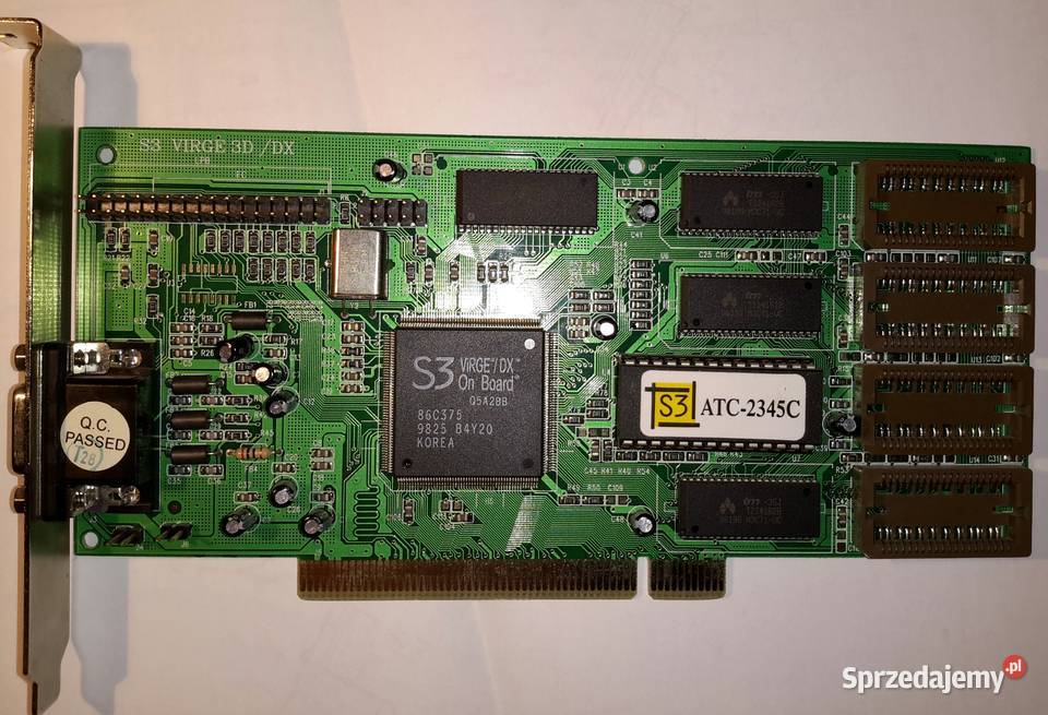 Karta graficzna PCI S3 VIRGE 3D DX sprzedam