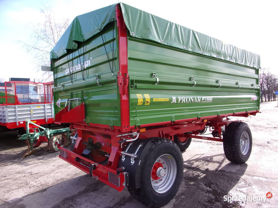 NOWA Przyczepa rolnicza paletowa PT612 PRONAR łódzkie Opoczno