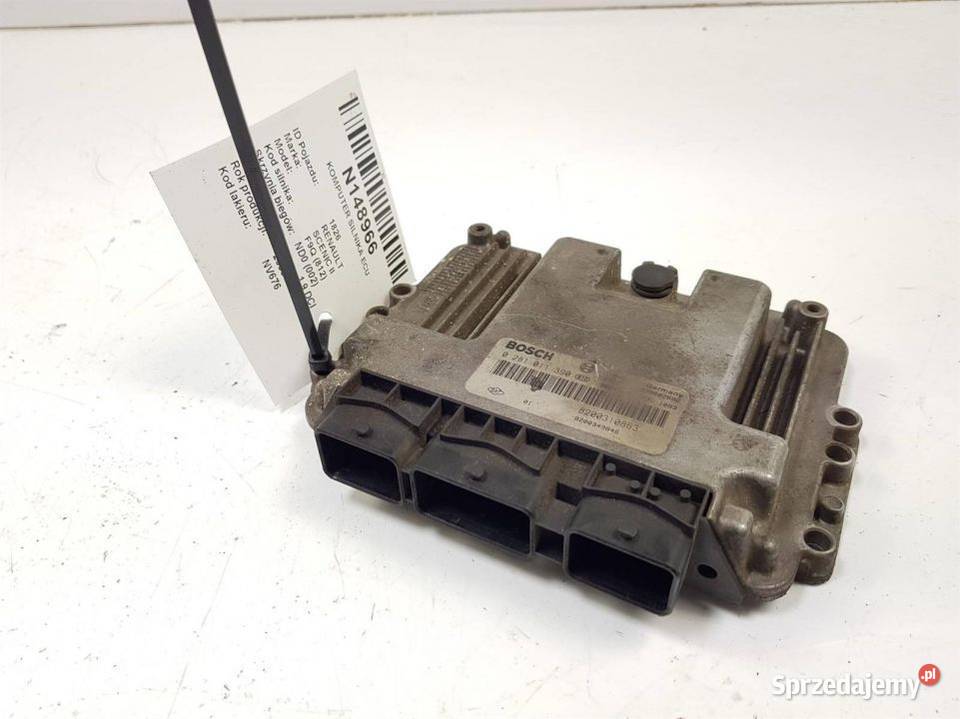 KOMPUTER SILNIKA ECU RENAULT SCENIC II kujawsko-pomorskie Lipno
