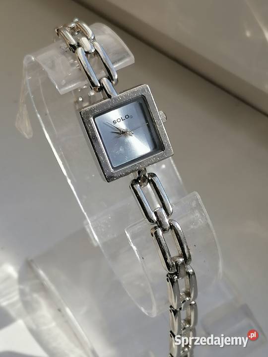 Piękny damski zegarek z bransoletką Solo damskie
