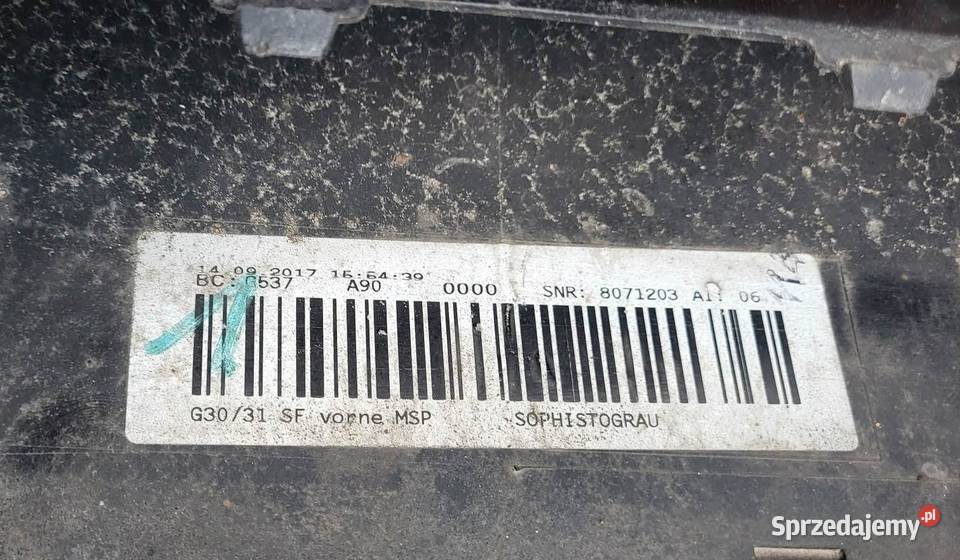 Zderzak przedni Bmw 5 M 8071203 Wesoła