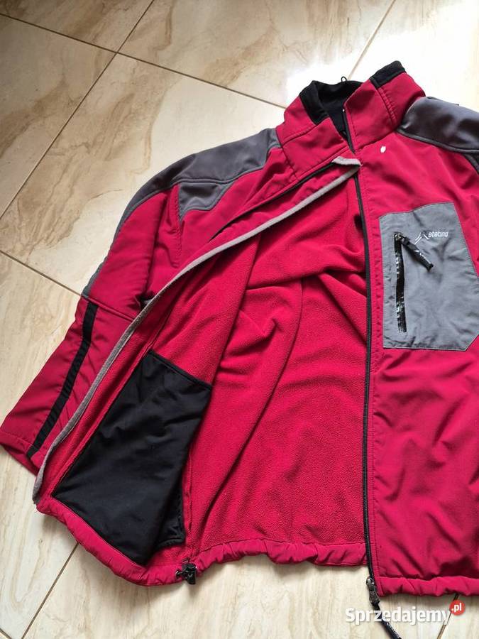 Bluza softshell czerwono szara XL 42 stedind Odzież damska
