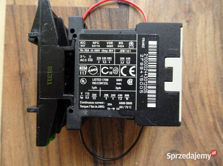 Stycznik Telemecanique LP1K1210BD3 i TD DIL E 24