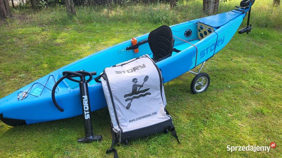 Kajak pneumatyczny sztywny 1osobowy Iława