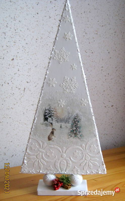 Choinka drewniana rękodzieł Kraków