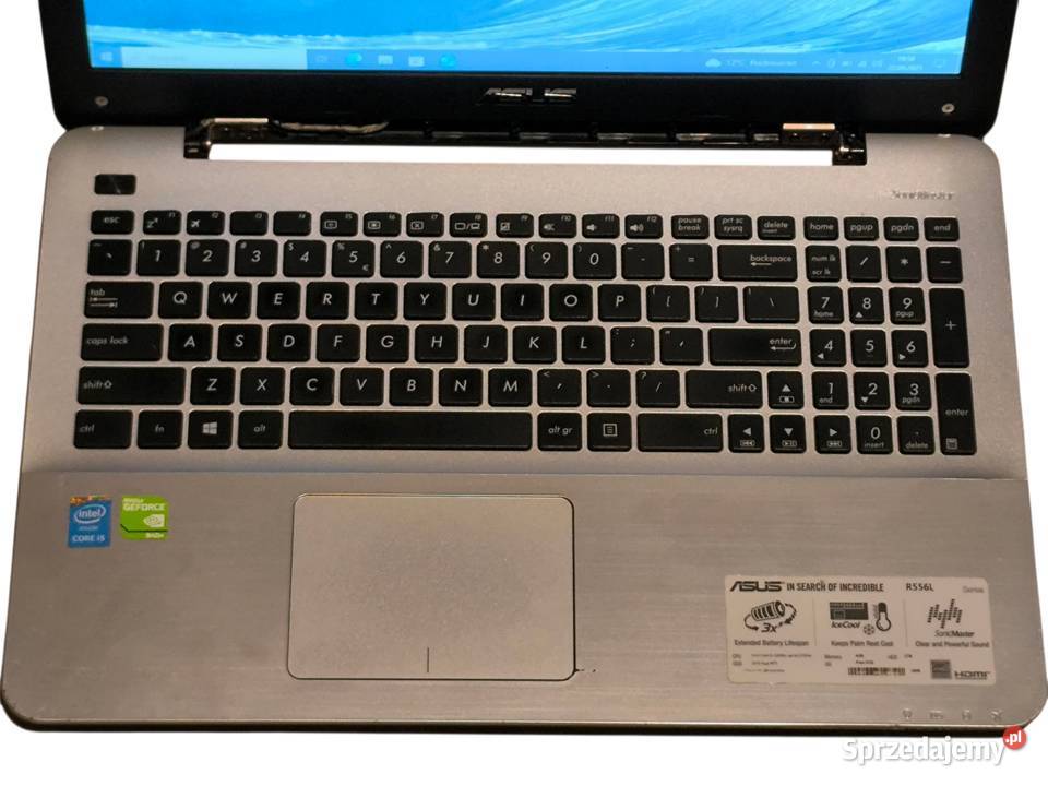 ASUS R556L i5 4x22GhzRam 12GBGeForce 940M 12GB Przygodziczki