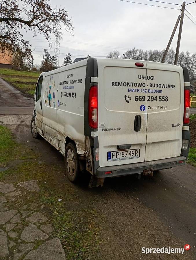 Renault Trafic 20 dCi 115 Rok produkcji 2008