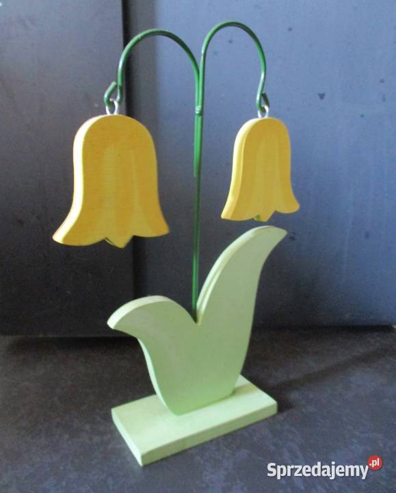 Drewniany Kwiat stojący ECO